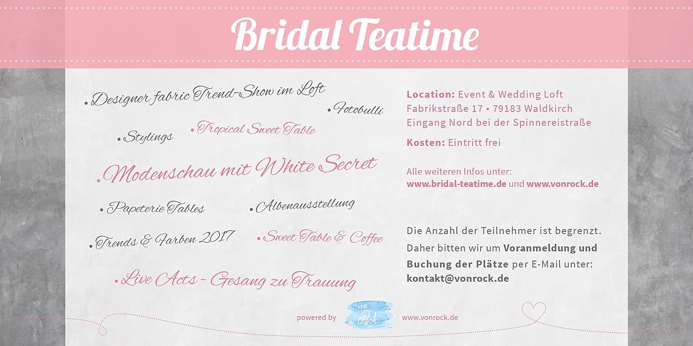 Bridal Teatime Invitation