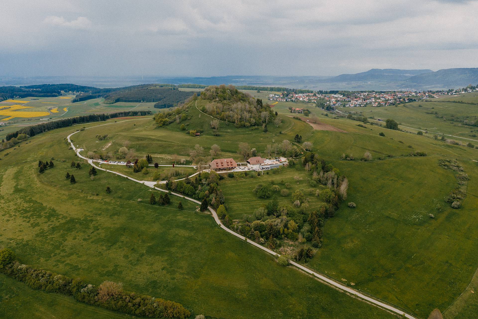 Ein Landschaftsfoto von Freiburg.