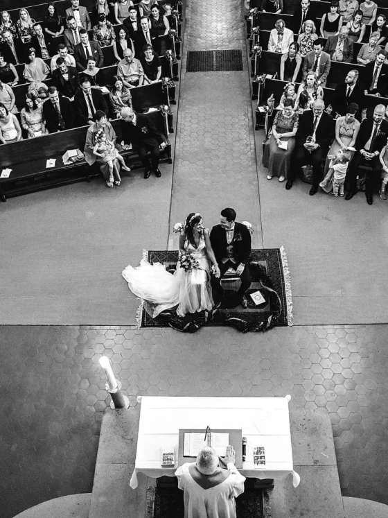 Eine absolute Traumhochzeit in der Reithalle Wenkenhof in Riehen in der Schweiz