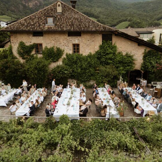 Hochzeitsplanung in Südtirol – Exklusive Hochzeit im Seehof Keller in Italien