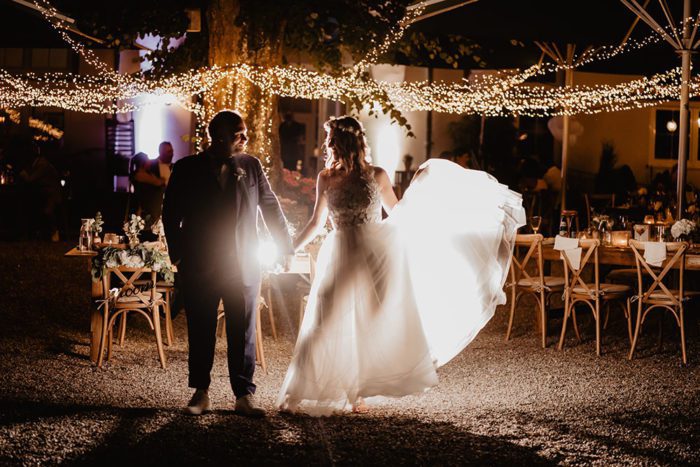 Hochzeitsdesign einer Outdoor Hochzeit im Hofgut Lilienhof